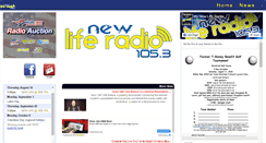 Desktop Screenshot of mynewliferadio.com